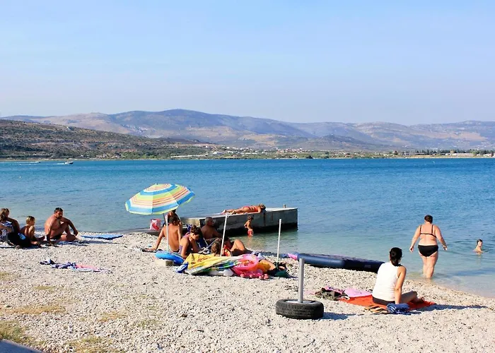 By The Sea Arbanija, Ciovo - 17280 公寓 特罗吉尔